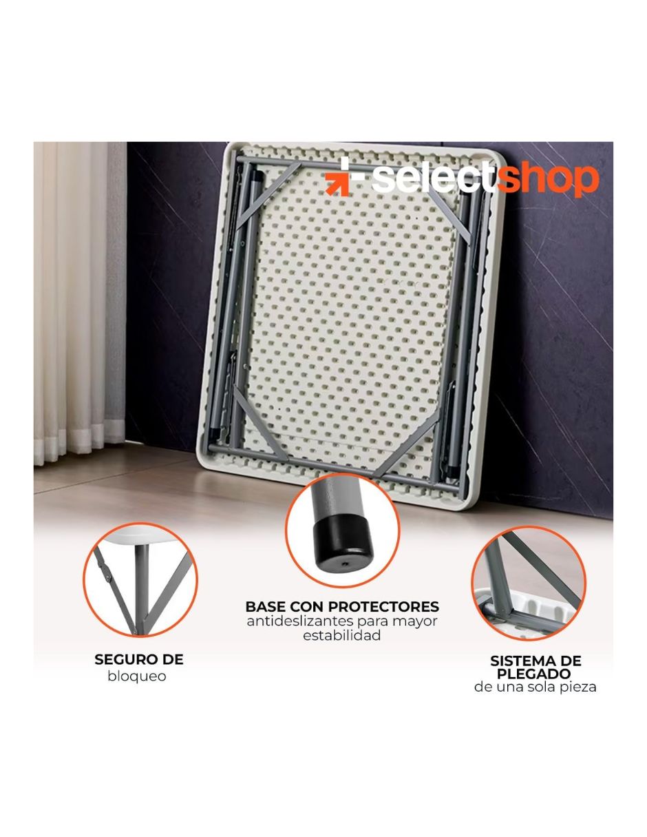 Mesa Selecto Shop de Acero