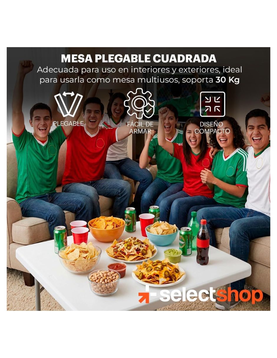 Mesa Selecto Shop de Acero