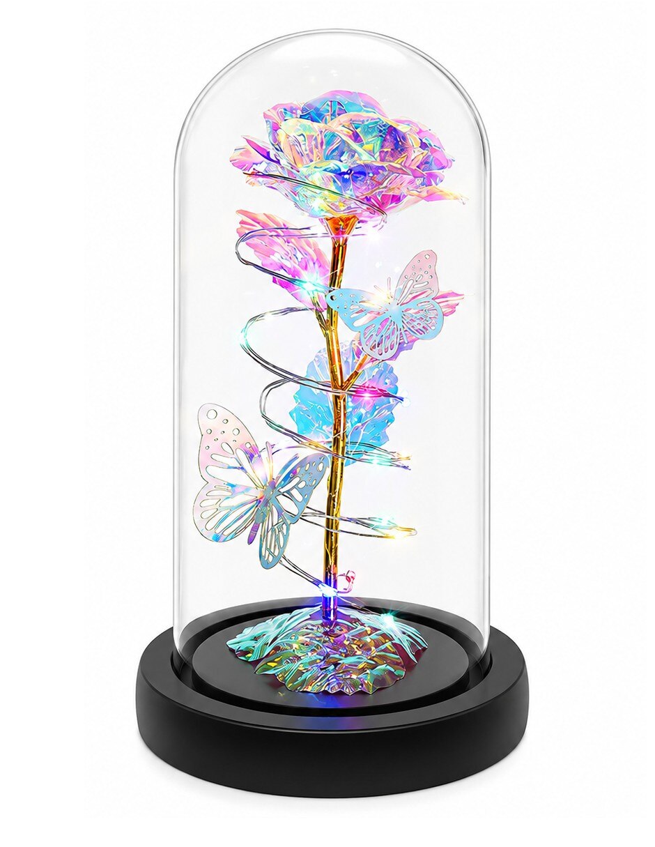 Figura decorativa de flor Eterna