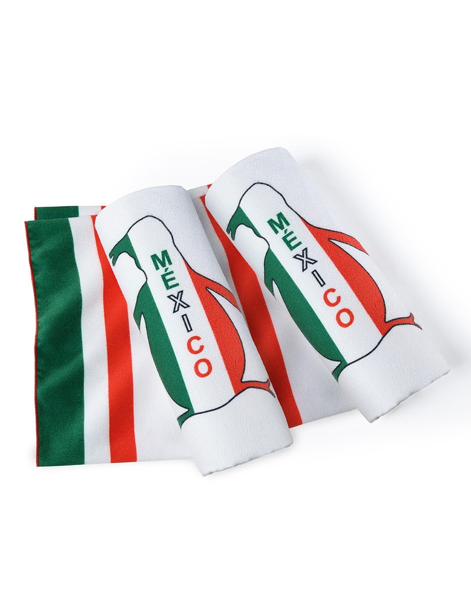 Toalla para baño Prodry Mexico World Cup de microfibra