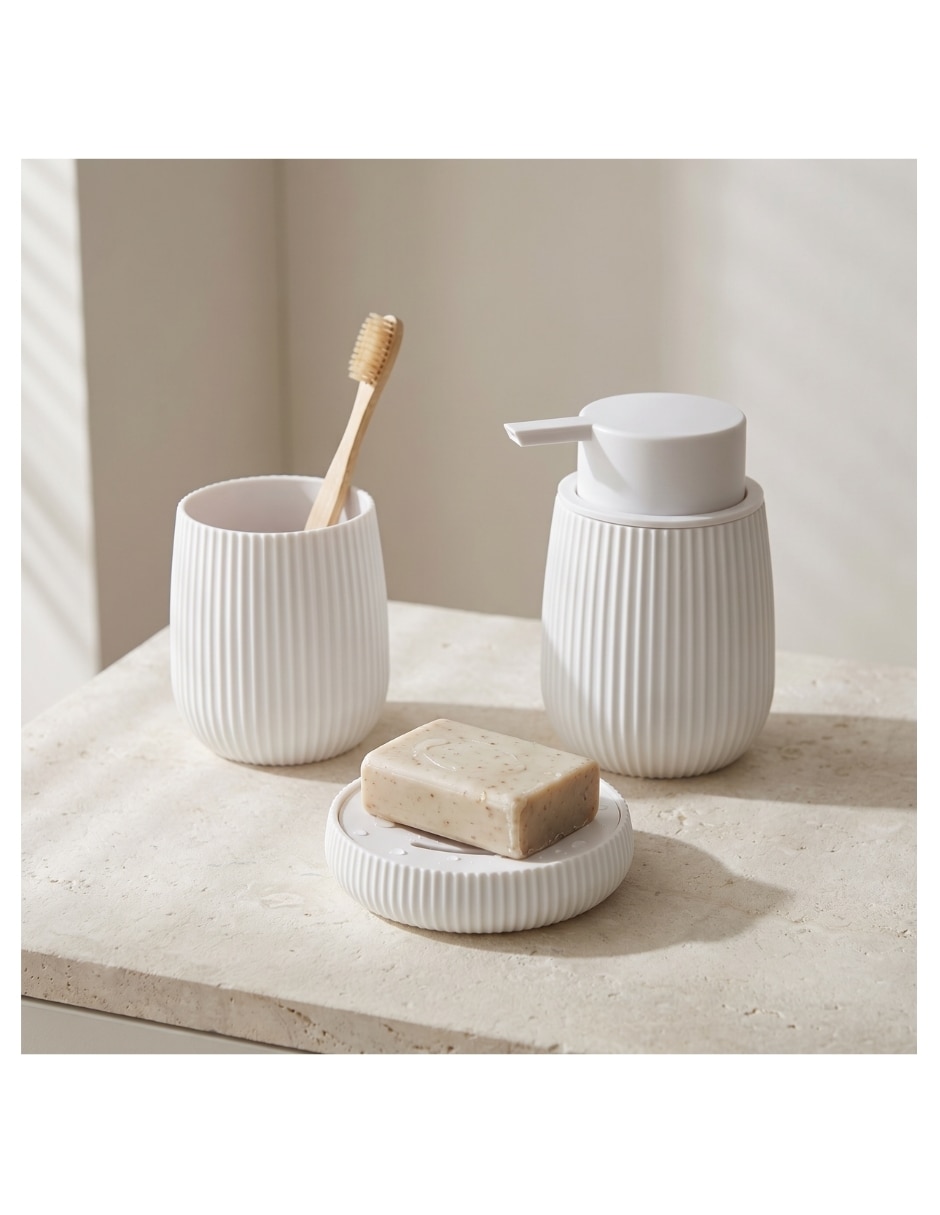 Juego de accesorios para baño Onyxo 5 piezas