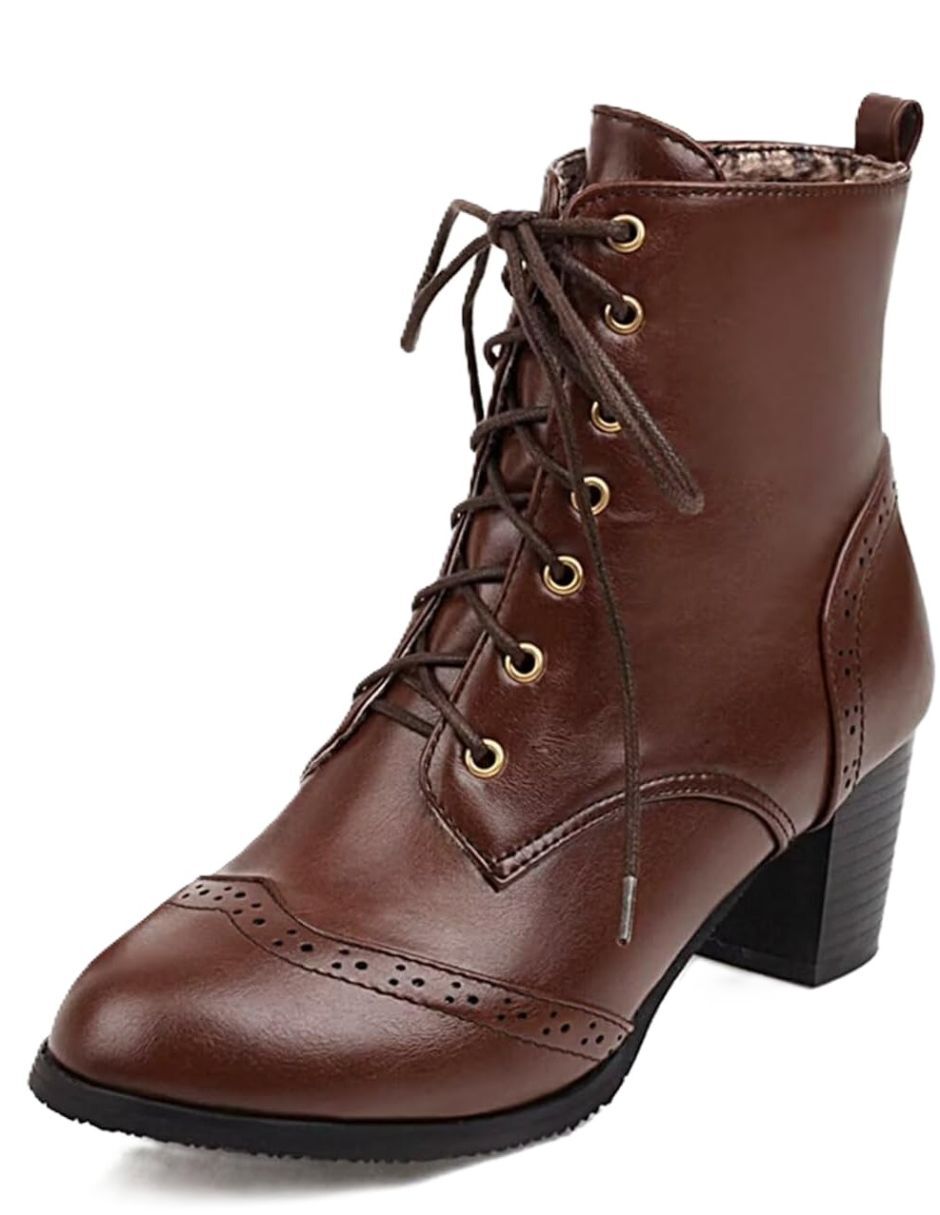Bota arriba del tobillo para mujer 4