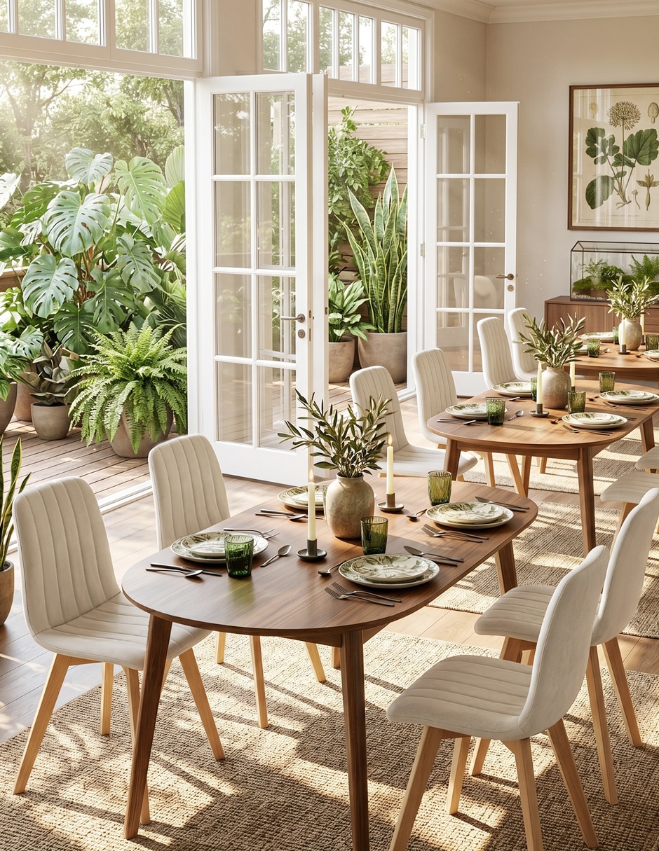 Juego de sillas 2 piezas de comedor Home Make de madera
