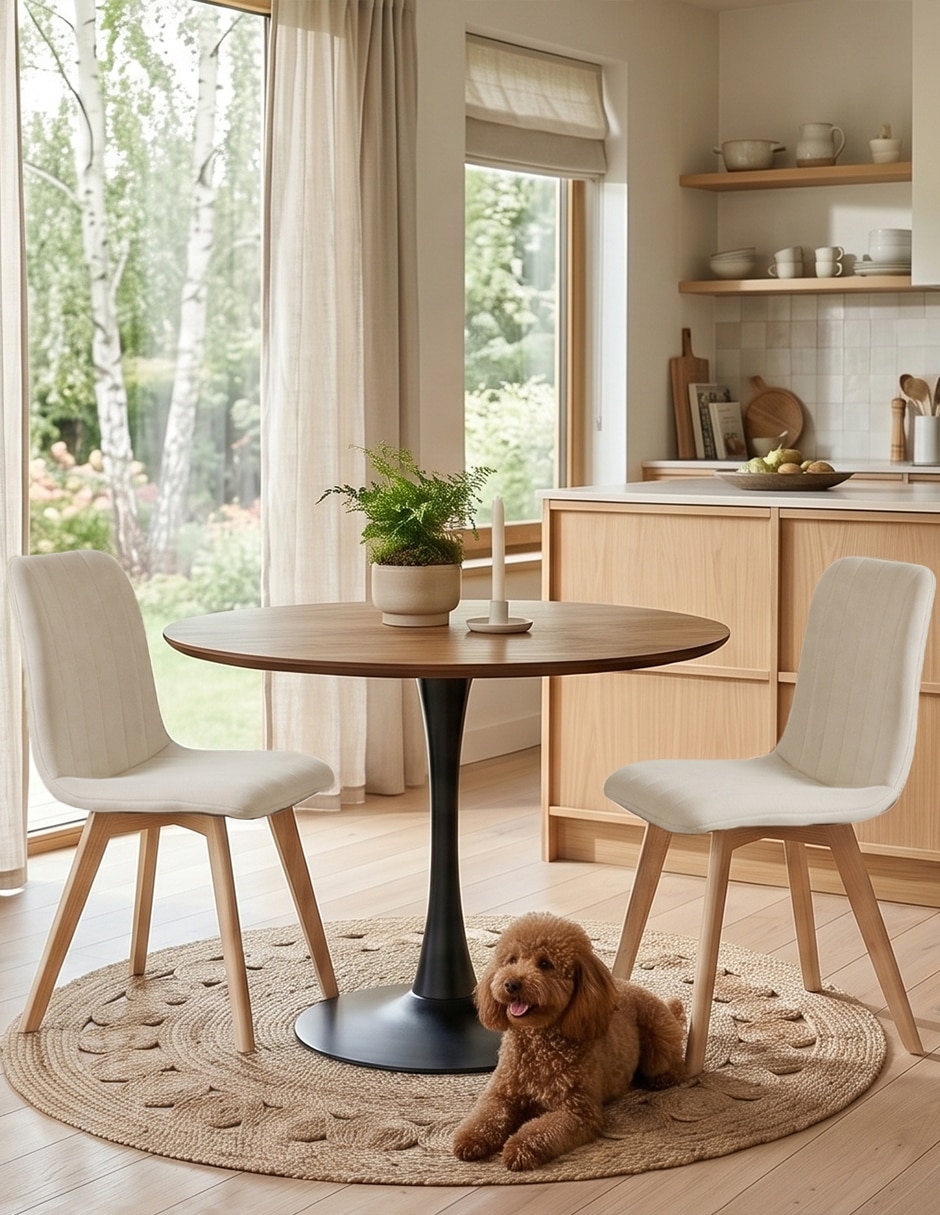 Juego de sillas 2 piezas de comedor Home Make de madera
