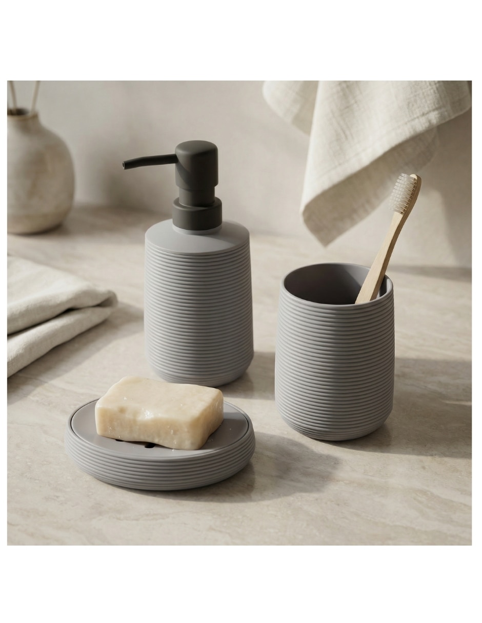 Juego de accesorios para baño Onyxo 5 piezas