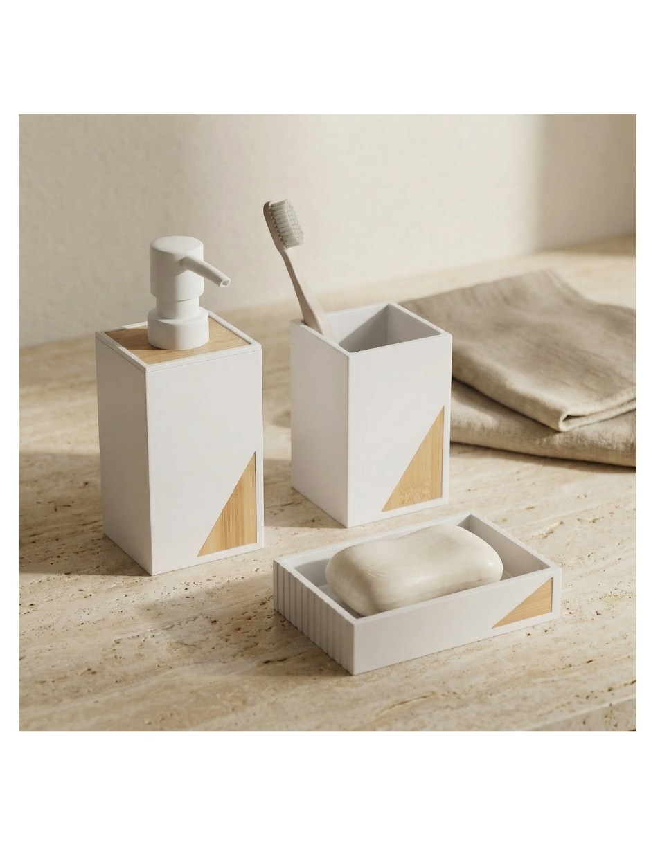 Juego de accesorios para baño Onyxo 5 piezas
