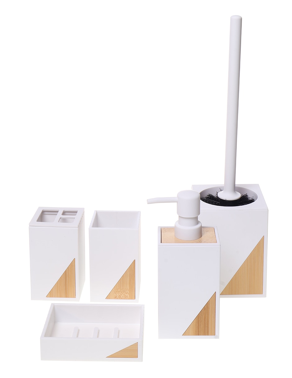 Juego de accesorios para baño 5 piezas
