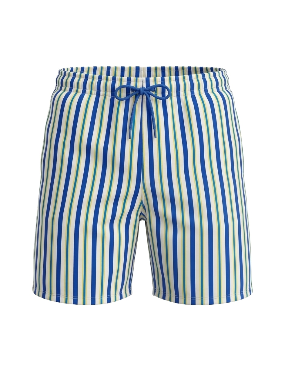 Traje de baño cintura elástica para hombre