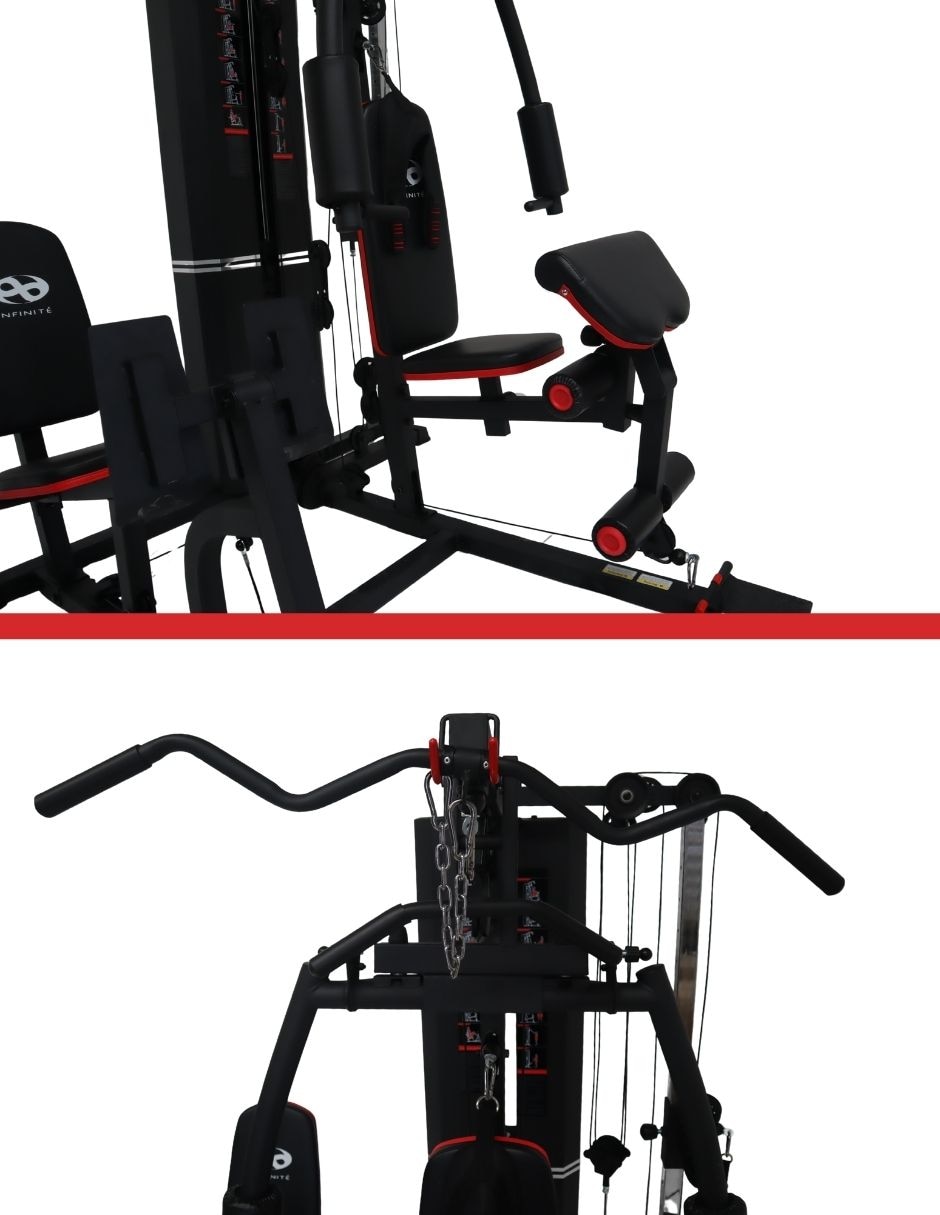 Multigym Infinité de acero inoxidable IF-HG201