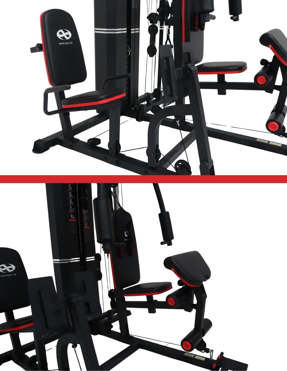 Multigym Infinité de acero inoxidable IF-HG201