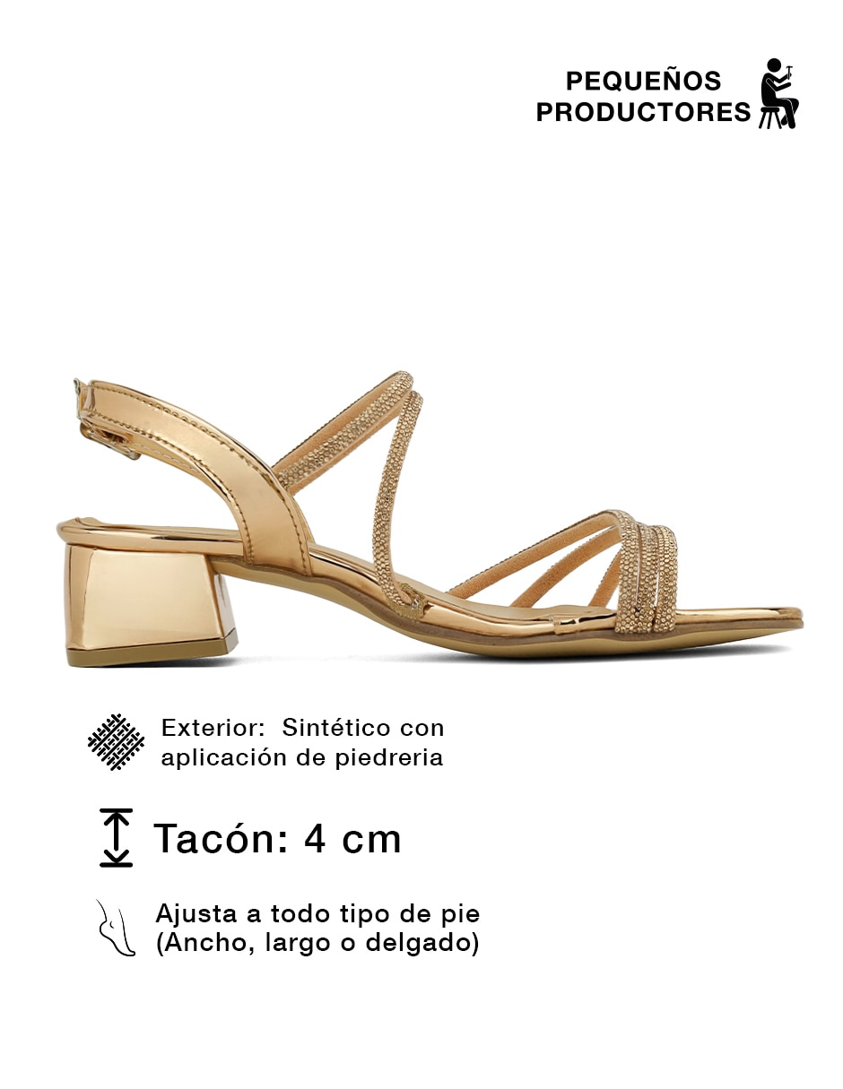 Sandalia Pequeños Productores para mujer