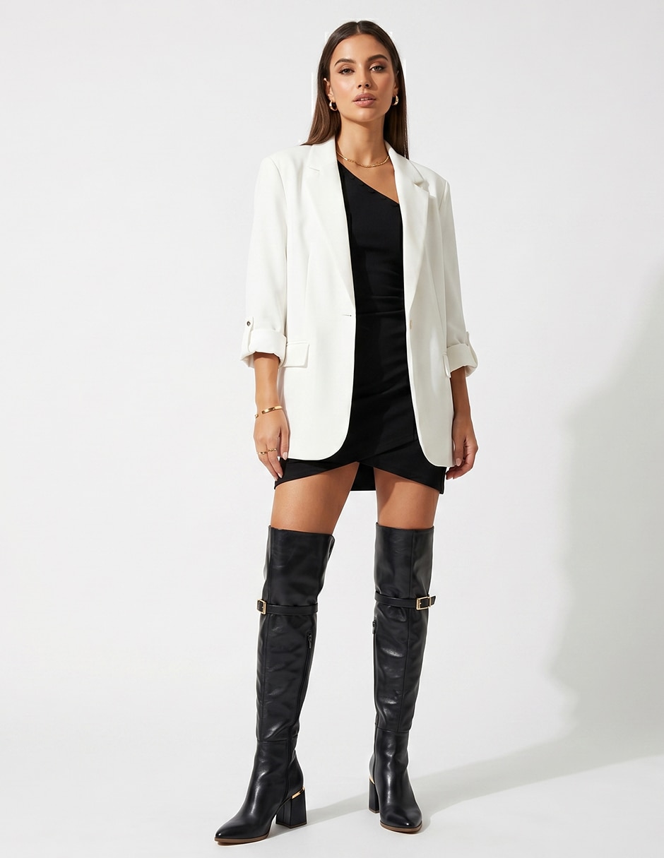 Bota arriba de la rodilla para mujer 8