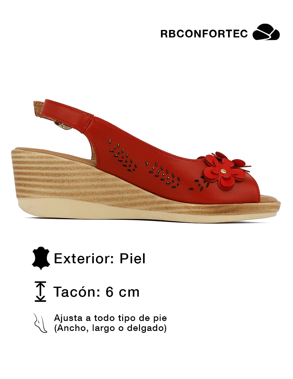 Sandalia Rbconfortec para mujer 3
