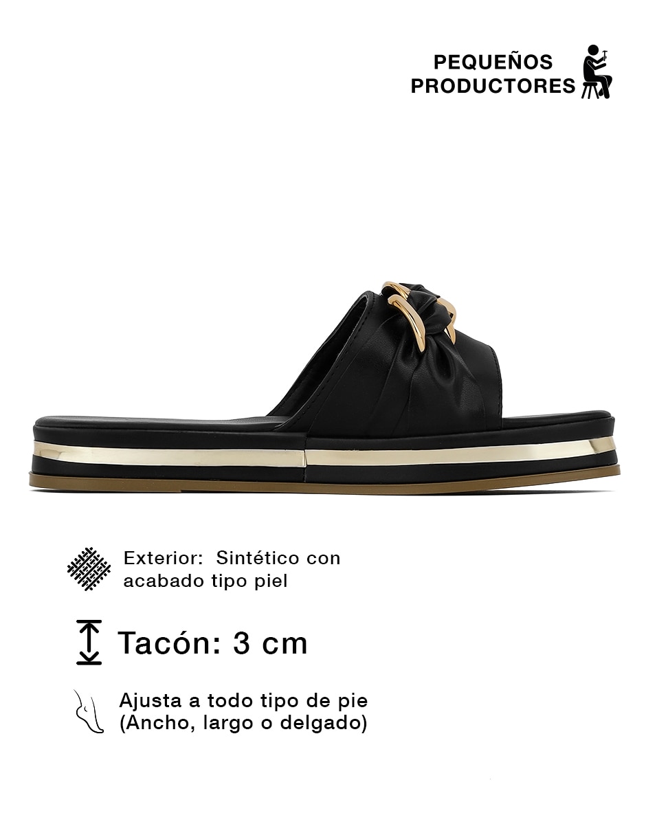 Sandalia Rbcollection para mujer