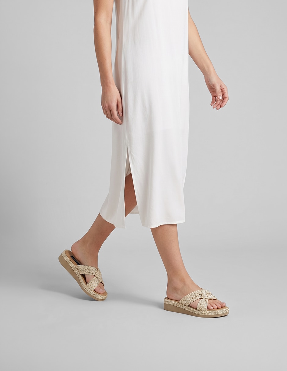 Sandalia Rbcollection para mujer
