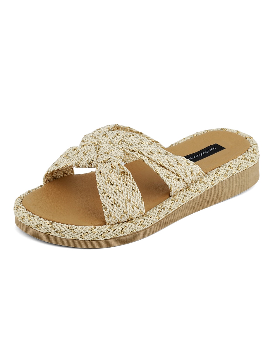 Sandalia Rbcollection para mujer