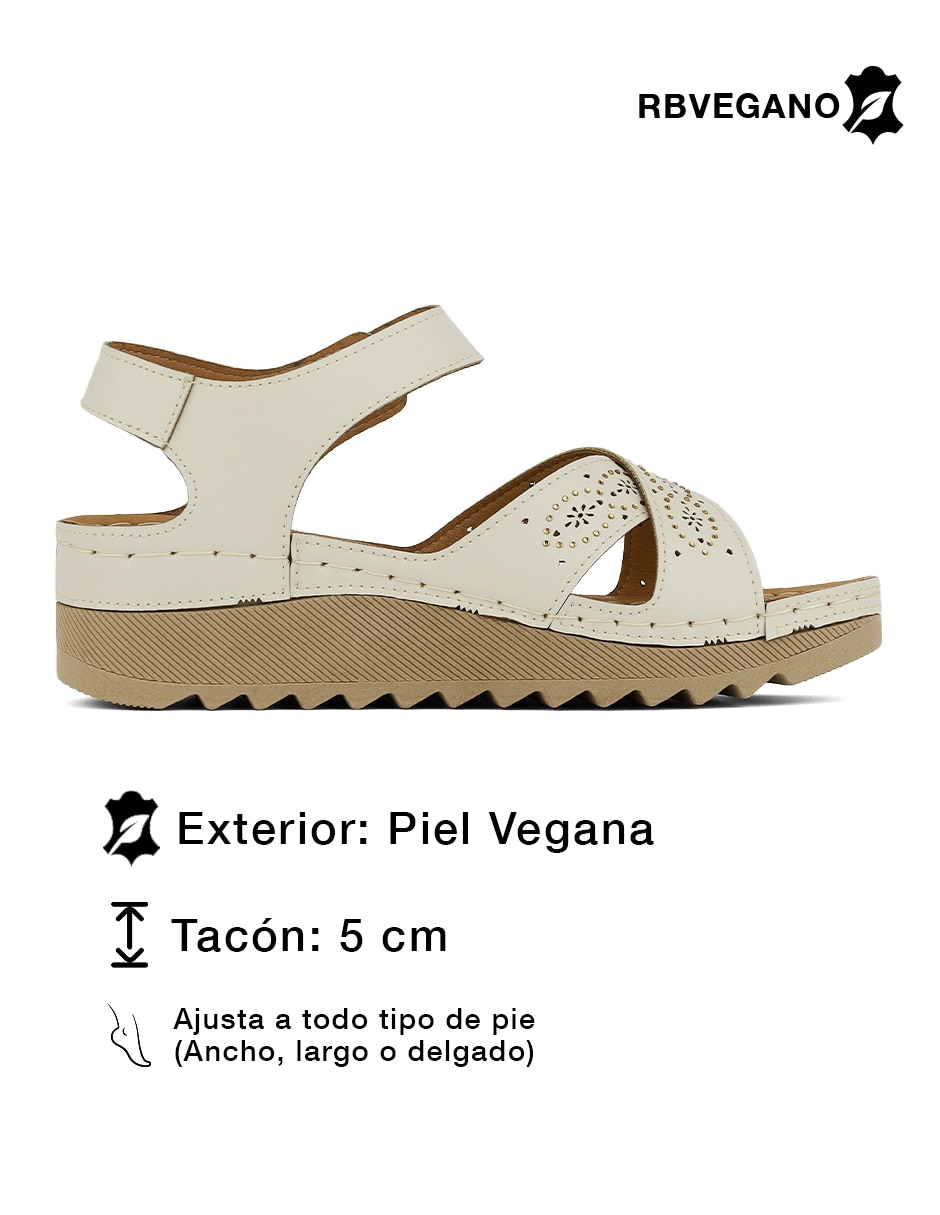 Sandalia Rbcollection Rbvegano para mujer