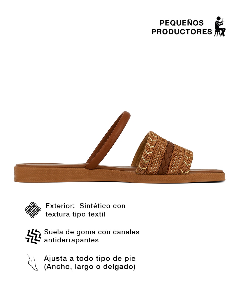 Sandalia Rbcollection para mujer