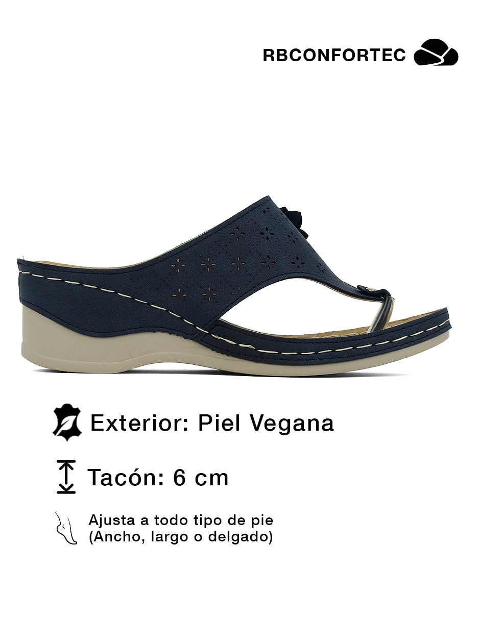 Sandalia Rbcollection Rbconfortec para mujer