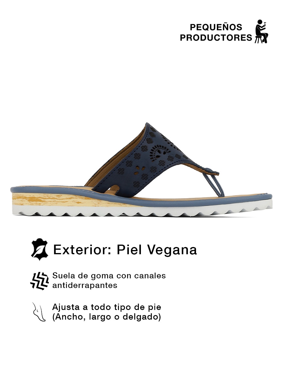 Sandalia Rbcollection para mujer