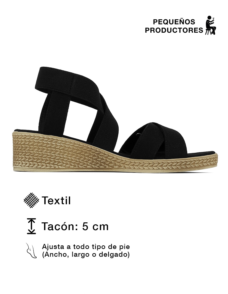 Sandalia Rbcollection para mujer