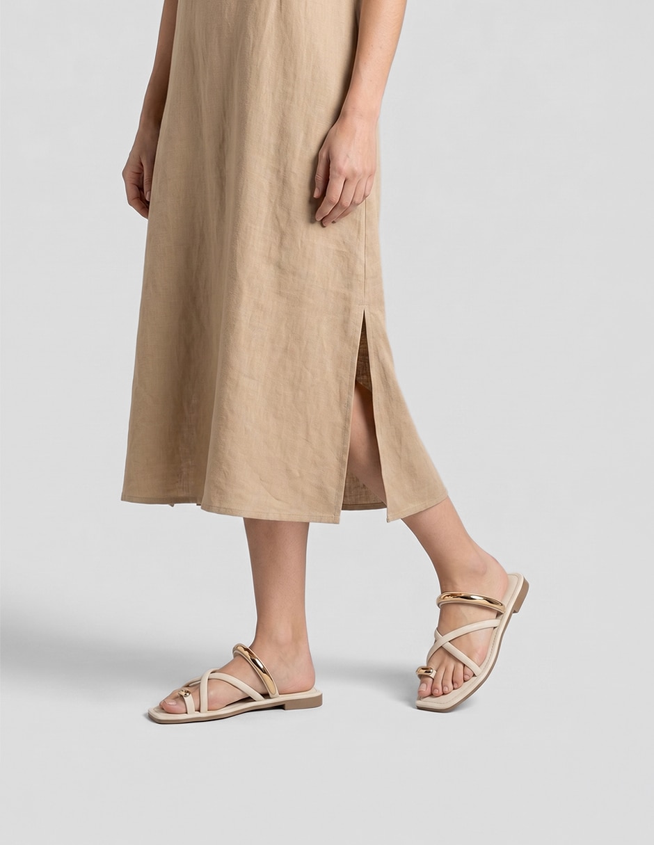 Sandalia Rbcollection para mujer