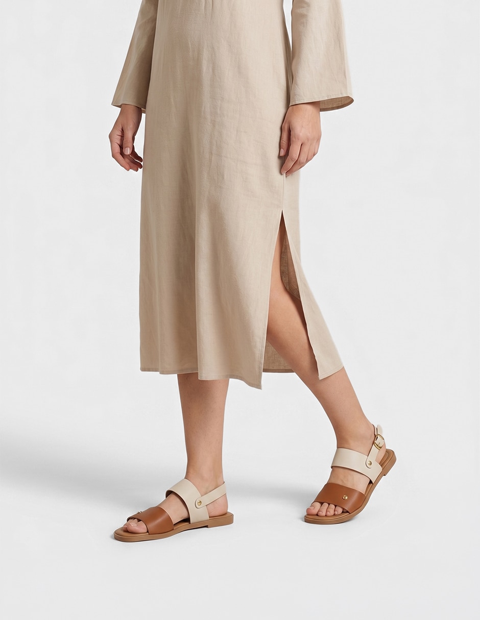 Sandalia Rbcollection para mujer