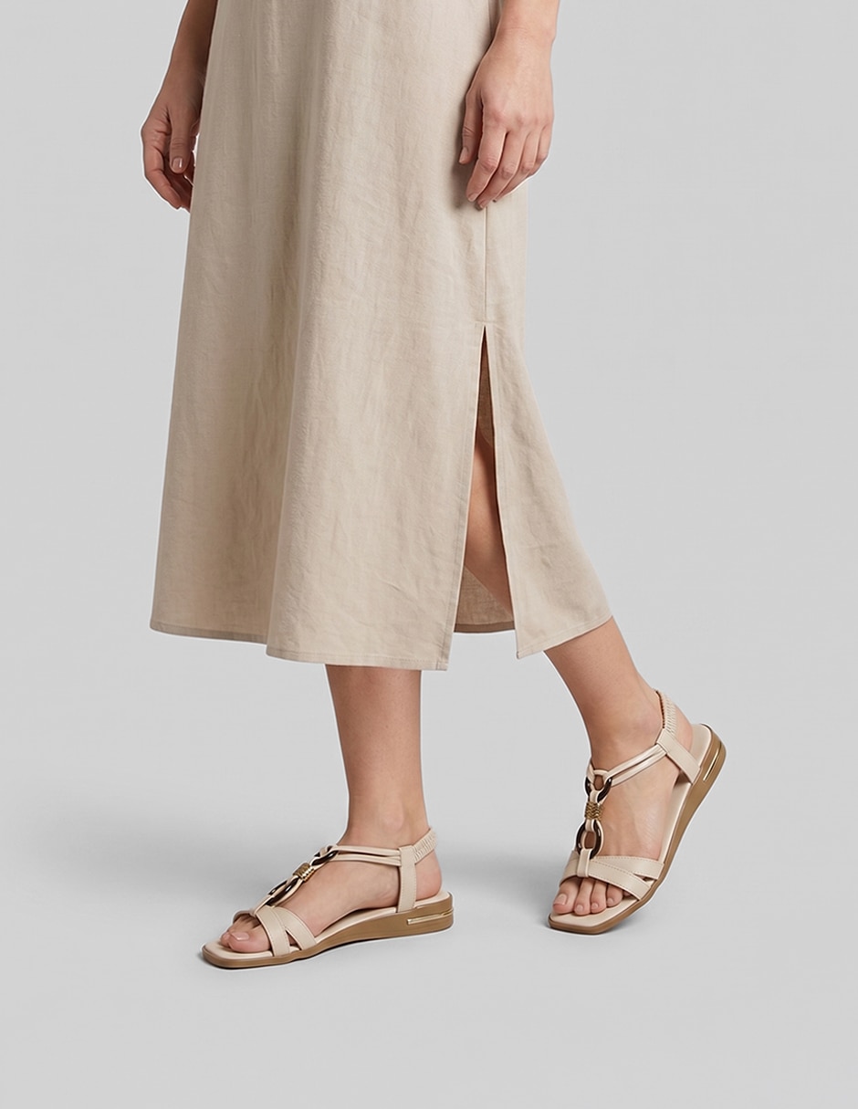 Sandalia Rbcollection para mujer