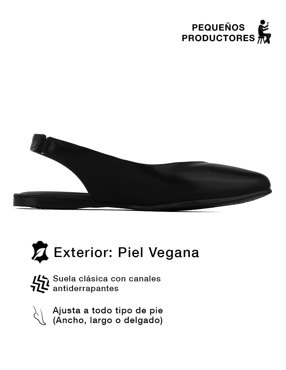 Balerina Rbcollection Pequeños productores de piel vegana para mujer
