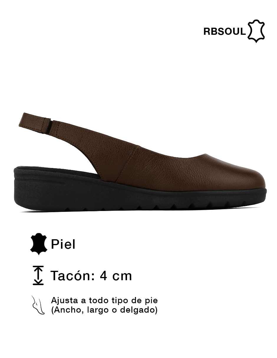 Balerina Rbcollection Rbsoul de piel para mujer