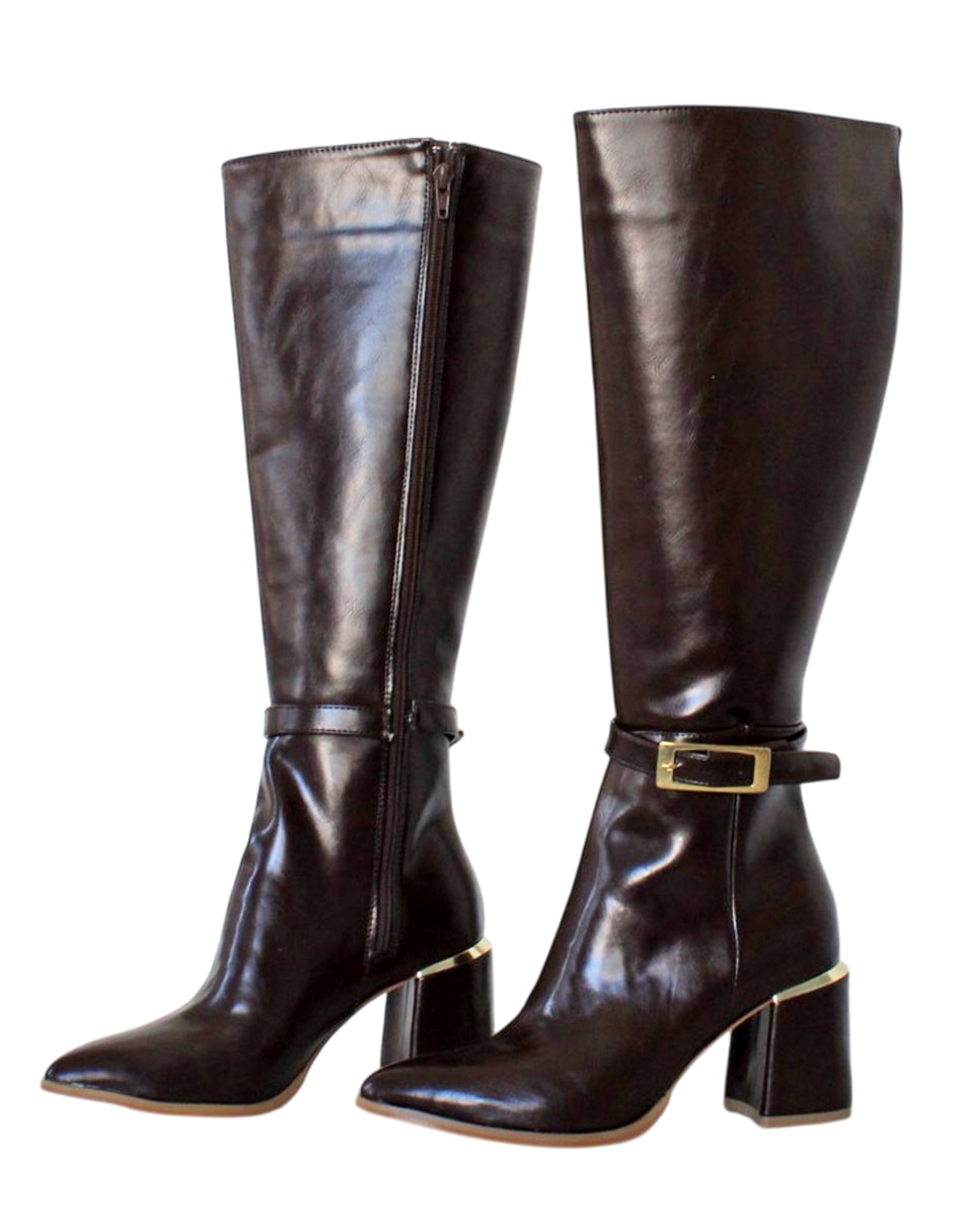 Bota abajo de la rodilla Kuali Shoes para mujer
