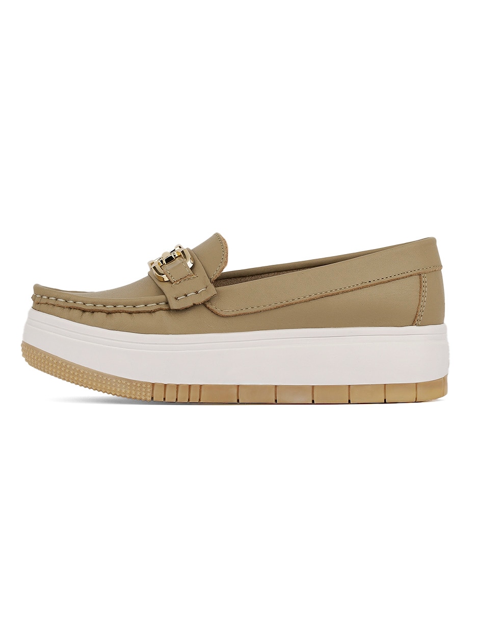 Mocasín Rbsoul de piel para mujer