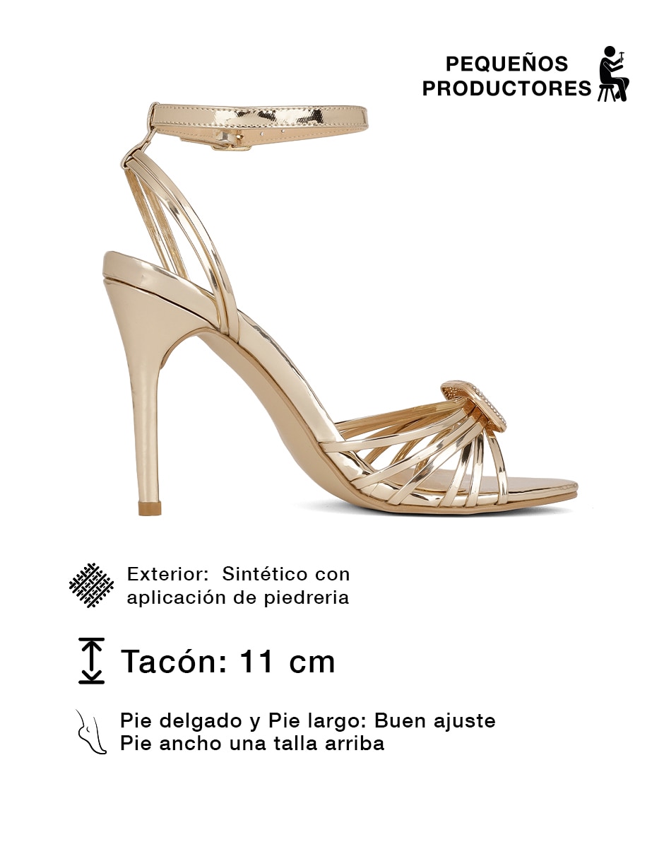 Sandalia Rbcollection para mujer
