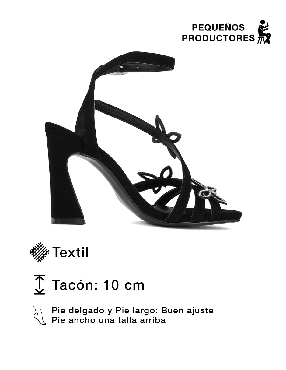 Sandalia Rbcollection para mujer