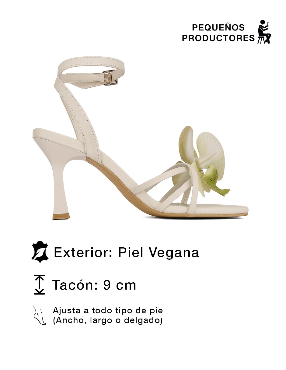 Sandalia Rbcollection para mujer