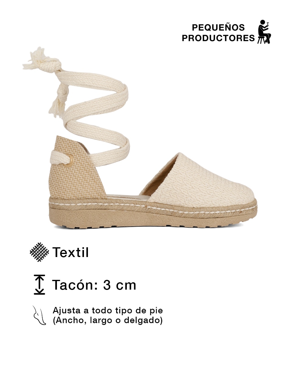Sandalia Rbcollection para mujer