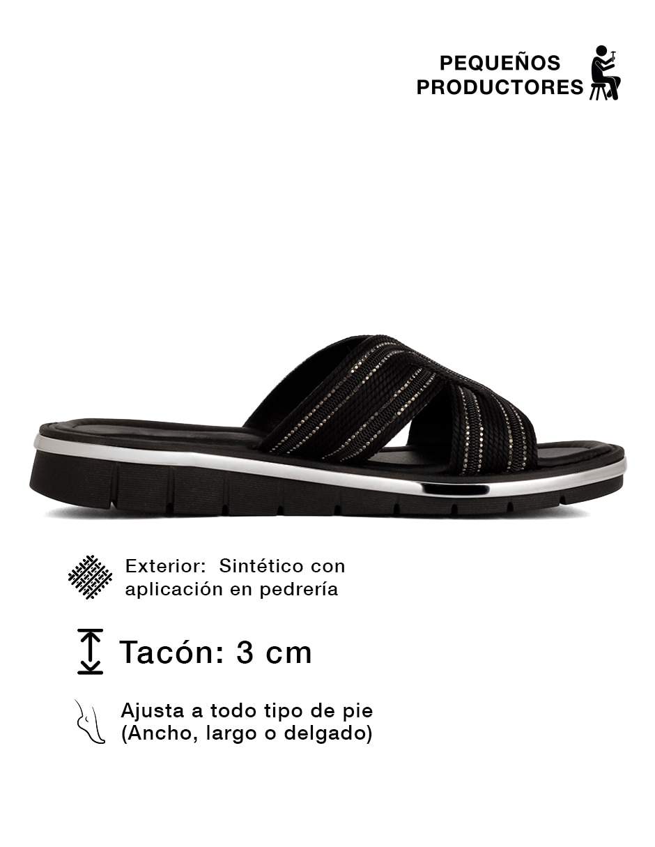 Sandalia Rbcollection para mujer