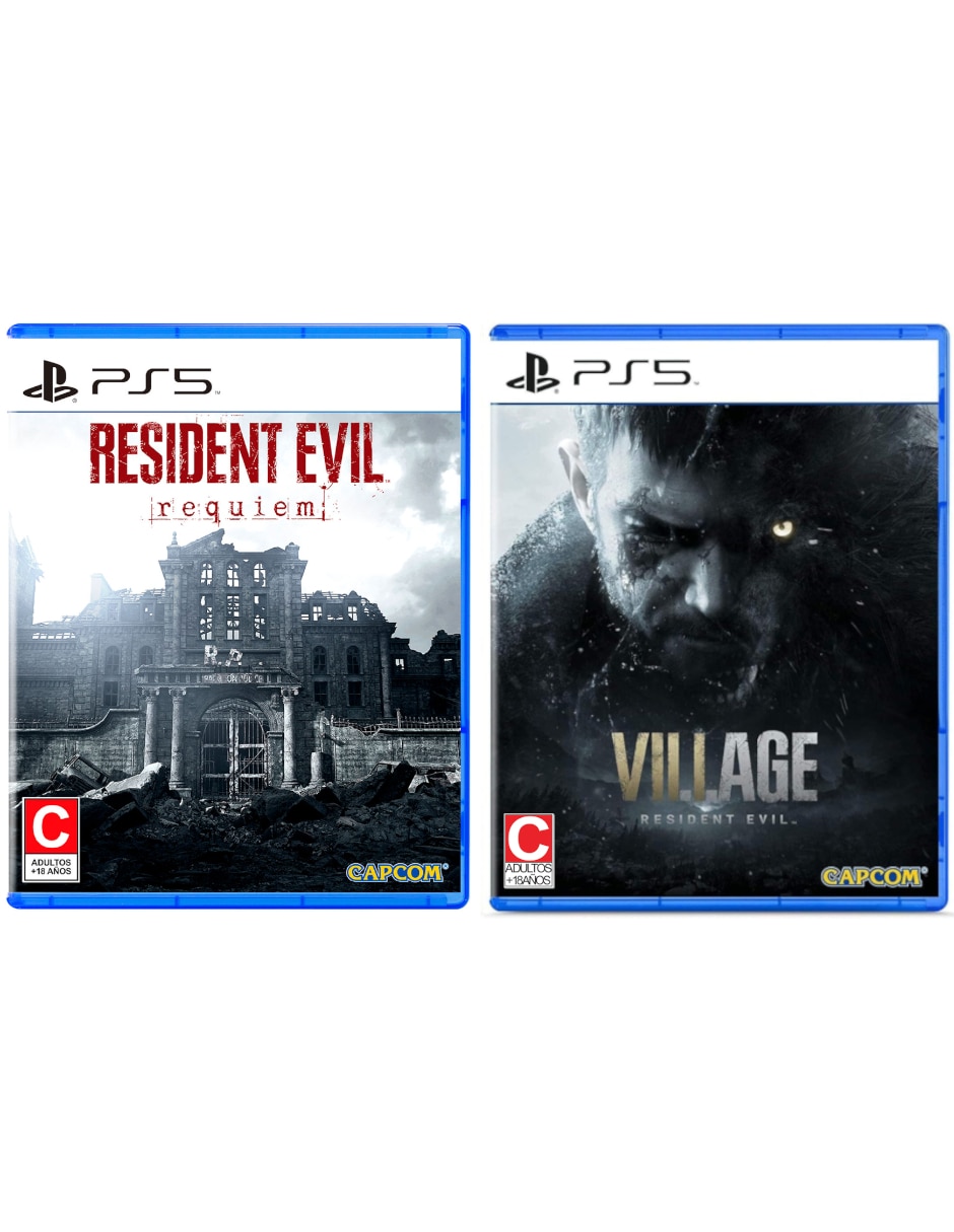 Resident Evil Requiem + Resident Evil Village Bundle para PS5 Resident Evil Requiem + Resident Evil Village Bundle para PS5