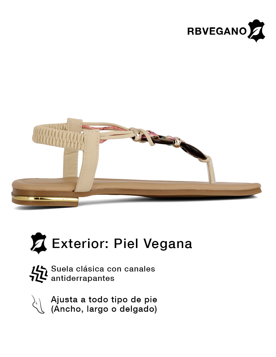 Sandalia Rbcollection para mujer