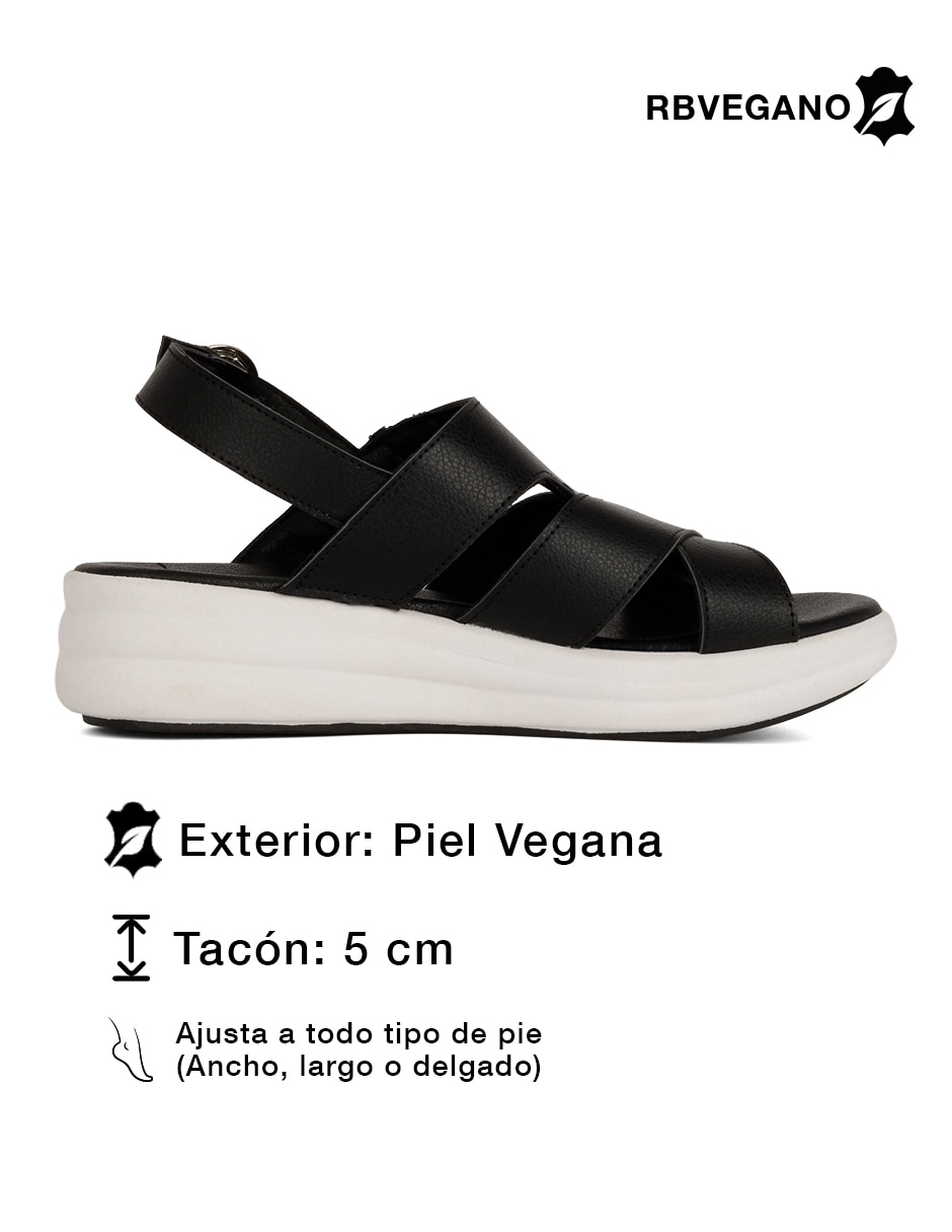 Sandalia Rbcollection Rbvegano para mujer