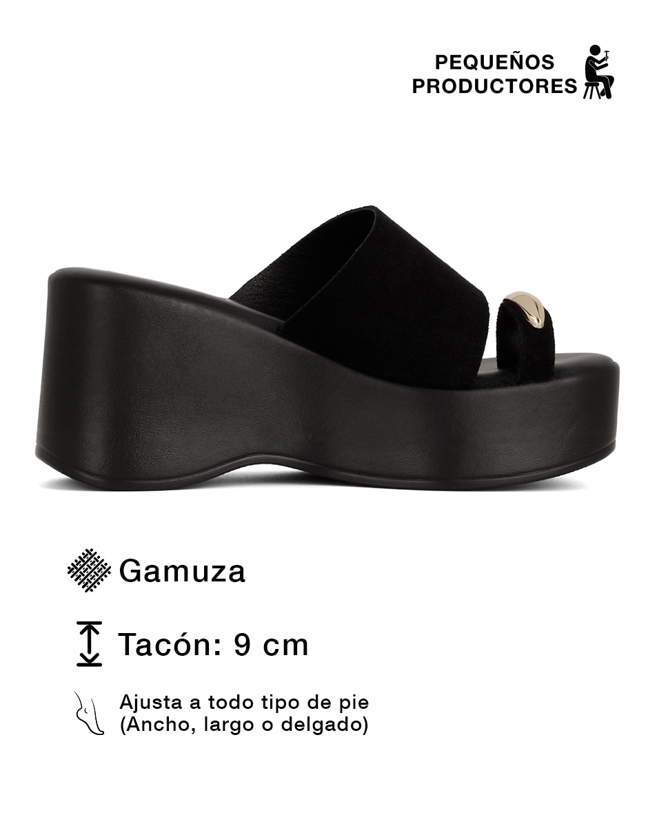 Sandalia Rbcollection para mujer