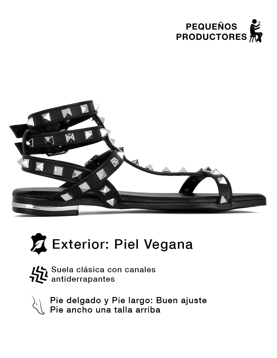 Sandalia Rbcollection para mujer