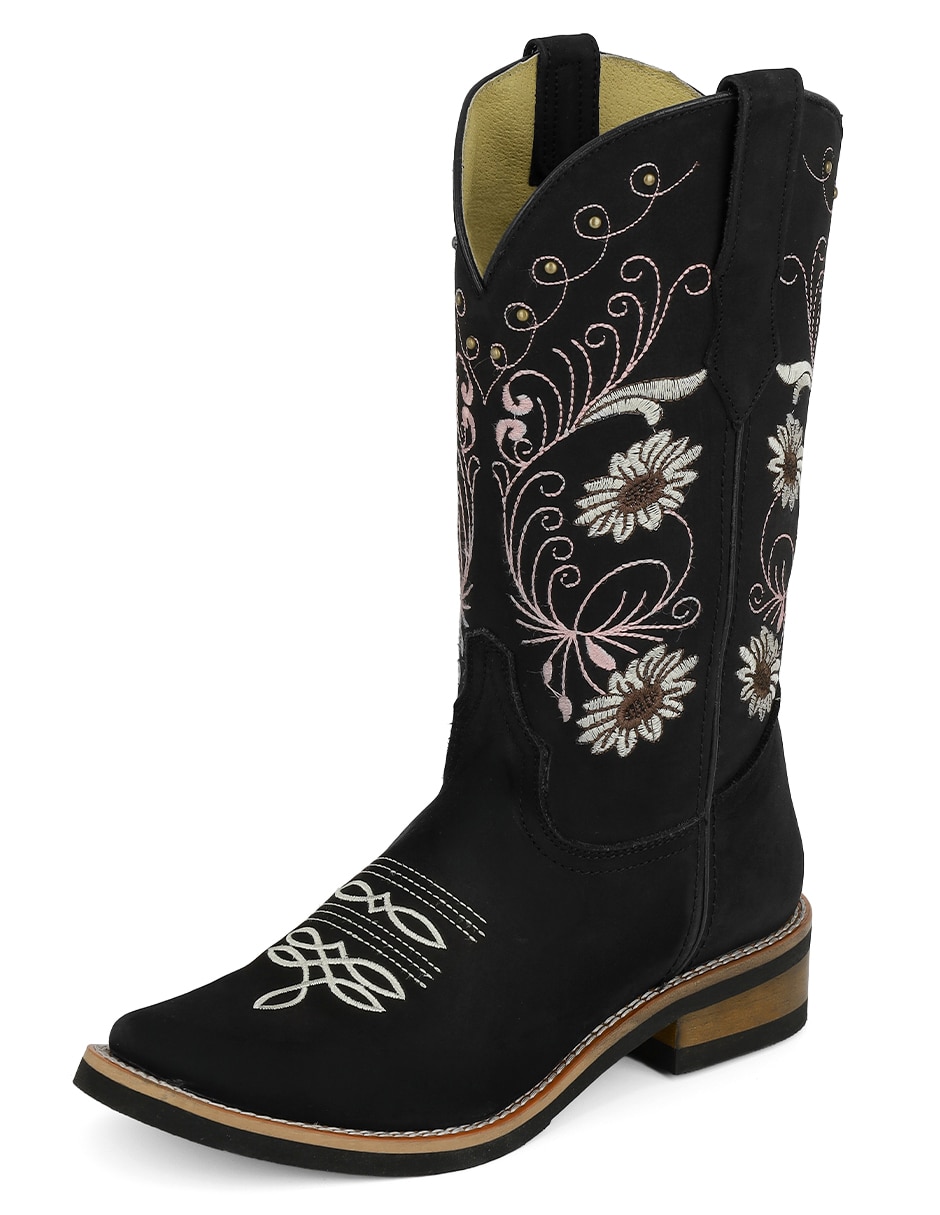 Bota abajo de la rodilla Rbcollection Rbsoul de piel para mujer
