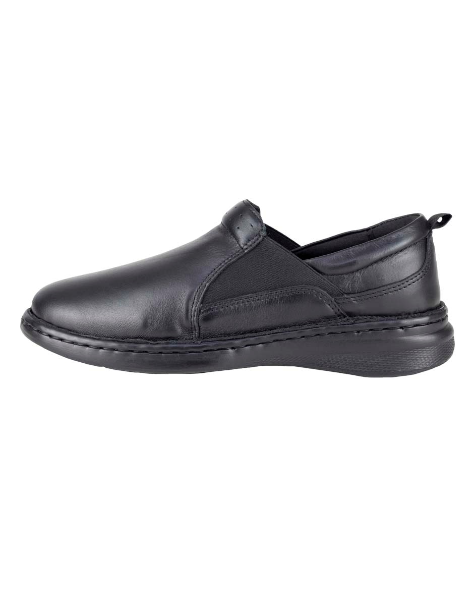 Mocasín de piel para mujer