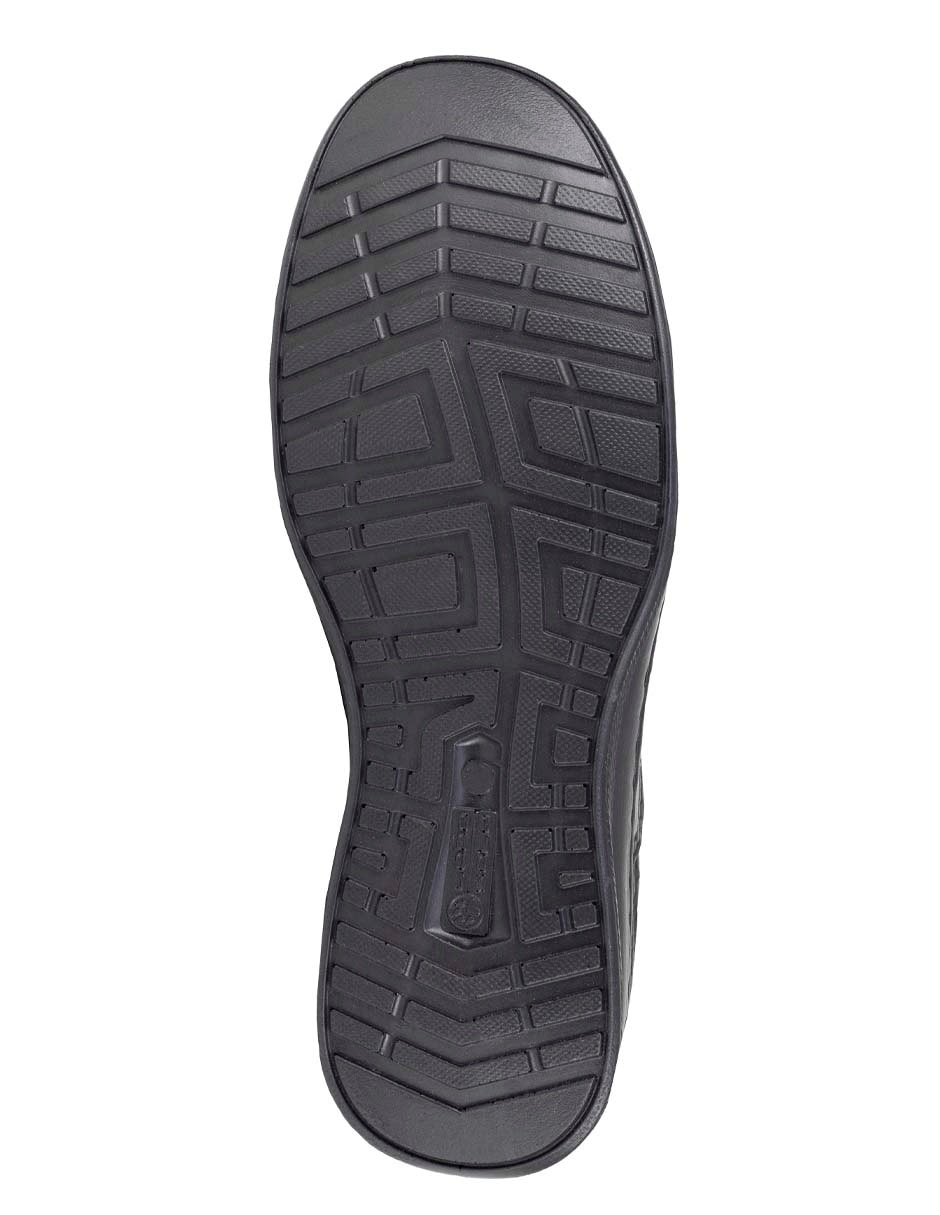Mocasín lobo solo de piel para mujer