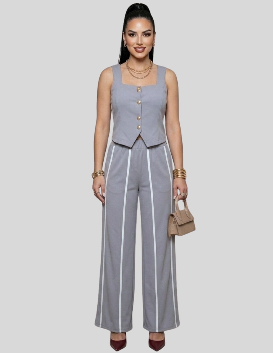 Conjunto casual malabis para mujer