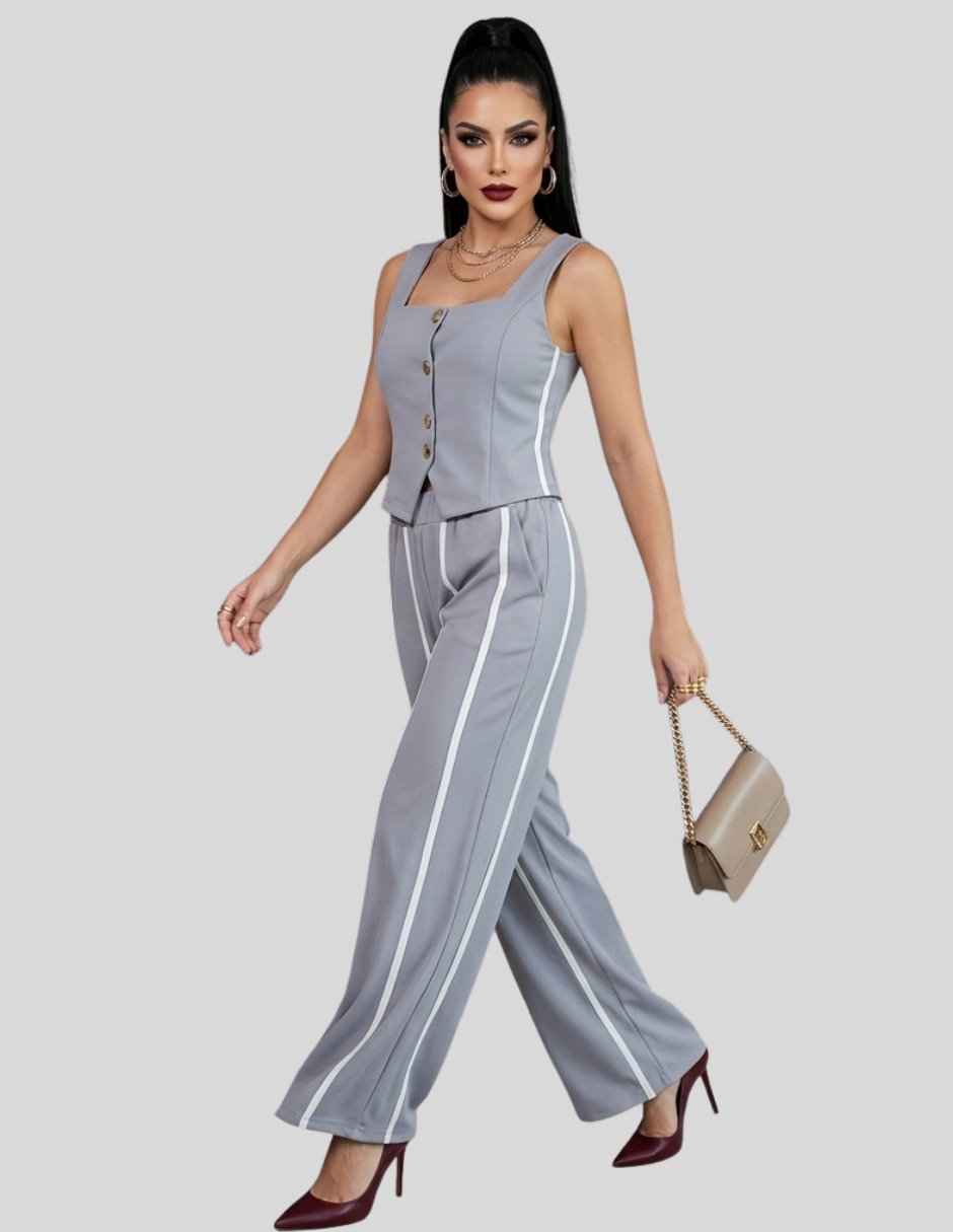 Conjunto casual malabis para mujer