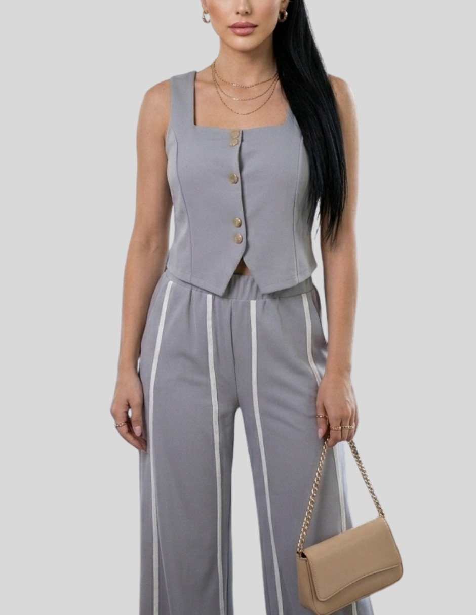 Conjunto casual malabis para mujer