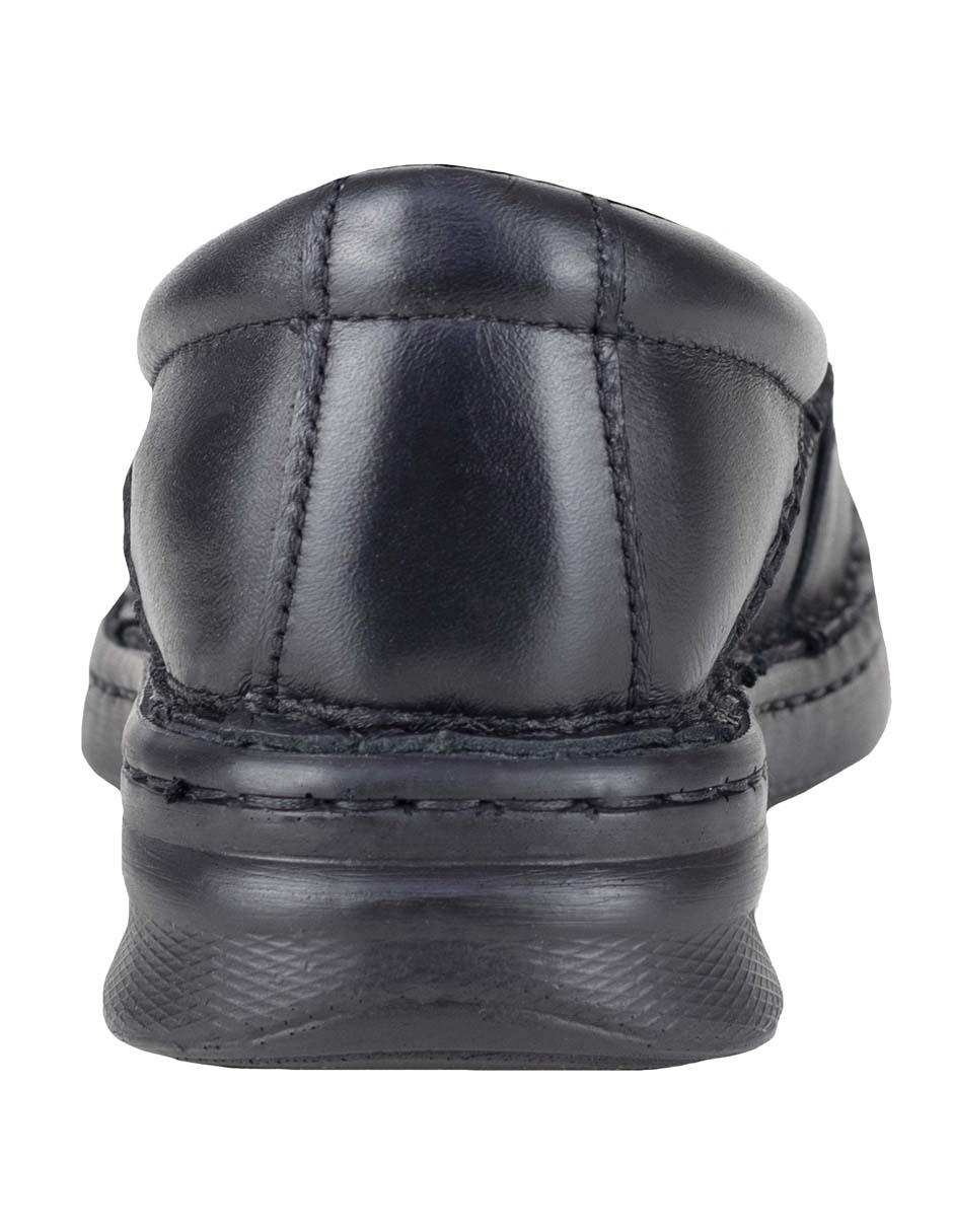 Mocasín lobo solo de piel para mujer