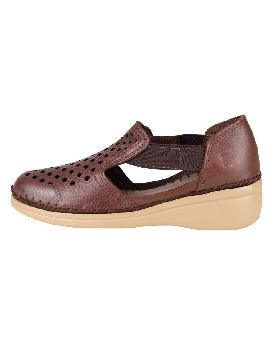 Mocasín de piel para mujer Mocasín de piel para mujer